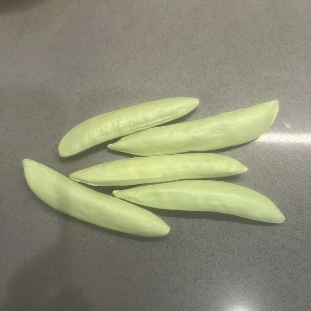 19 Vintage Artificial Ceramic/plaster Fruit Vegetables Decor Props